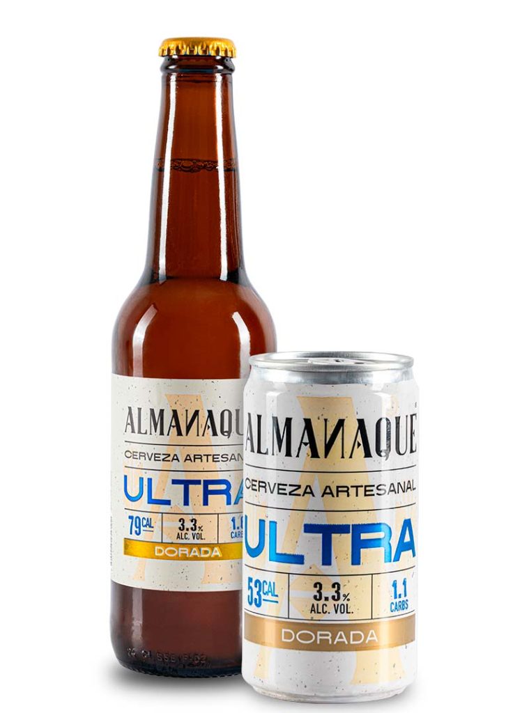 Almanaque, cerveza dorada